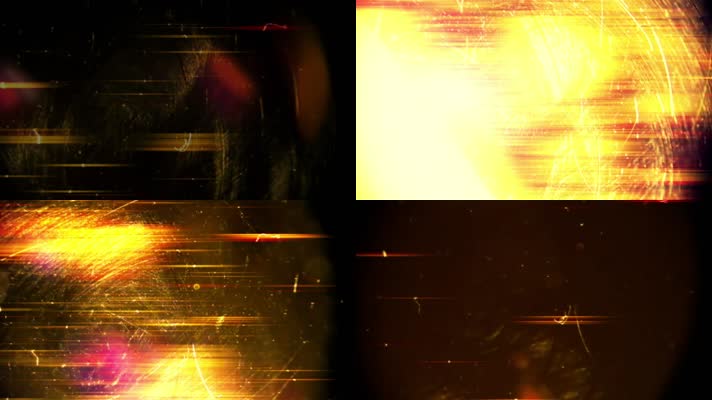 复古温馨光线光斑合成