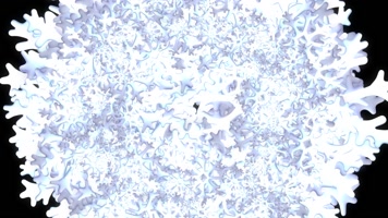 【带通道】雪花旋转背景1