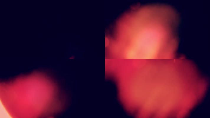 复古温馨光线光斑合成