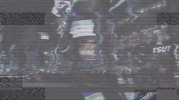 繁华城市夜景街头车流人流 