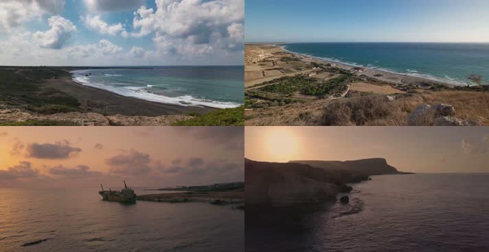 4K阿芙罗狄蒂岛旅游风光宣传片