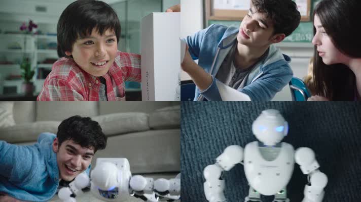智能机器人家庭伙伴