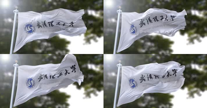 【4K】校旗·武汉理工大学B