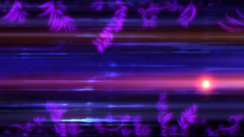 紫色色调粒子炫酷晚会背景视频