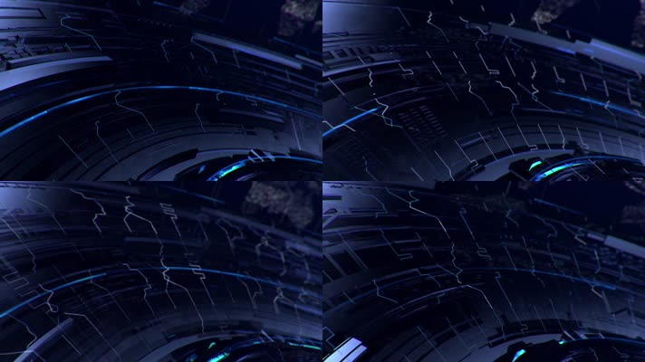 数字背景 片头 包装 未来高科技 