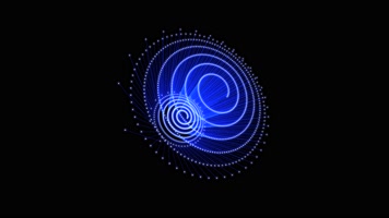 4K蓝色科技HUD激光投影螺旋光线