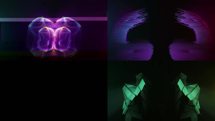 酷炫光影节奏快闪vj视频