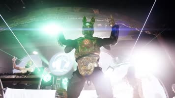 时尚科幻激光性感美女诱惑酒吧夜店气氛 