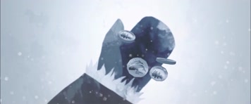 极品卡通时尚冰雪水晶能量舞台演出背景视频