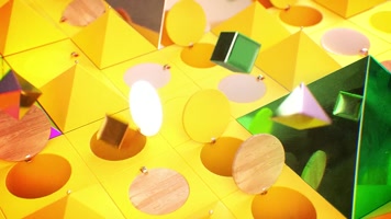 时尚绚丽色彩艺术