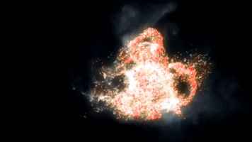 魔法粒子光效合成素材