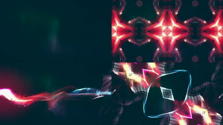 绚丽时尚光影节奏led舞台背景视频