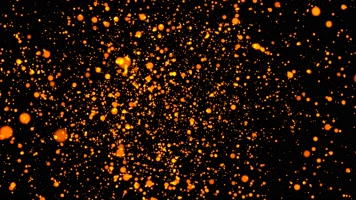 金色炫酷大气震撼粒子斑点闪烁背景视频