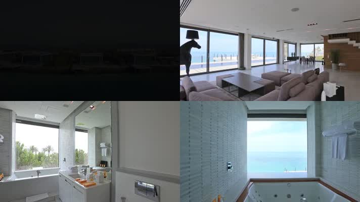 现代豪华海滨别墅建筑设计