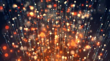 金色炫酷粒子掉落唯美晚会年会背景