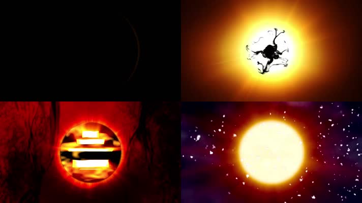 震撼中国风水墨武侠笑傲江湖VJ大屏幕视频