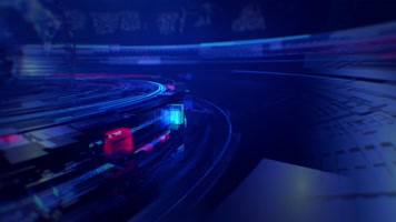 片头包装 新闻 地球 地球旋转 