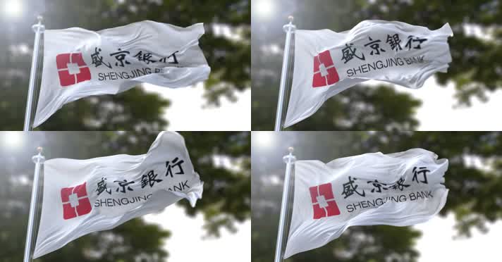 【4K】盛京银行旗帜