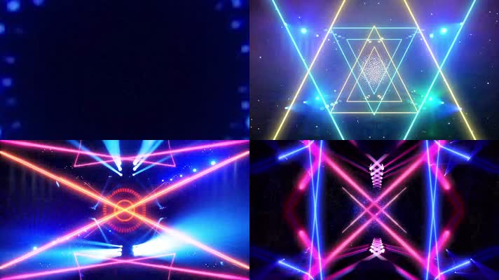 动感炫酷舞台背景素材