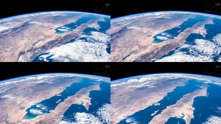 飞越地球 地球上空 地球