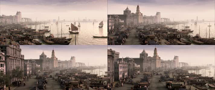 动画 外滩 CG  老上海