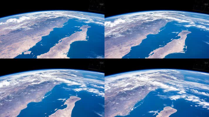 飞越地球 地球上空 地球