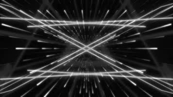 超动感时尚黑白线条欧美说唱舞台