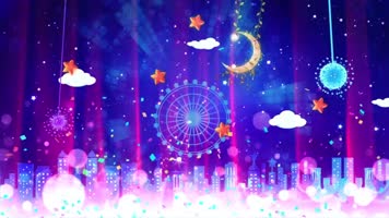 卡通一闪一闪亮晶晶配乐成品