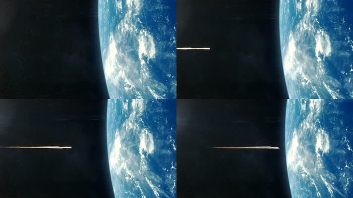 陨石 飞越地球 地球上空