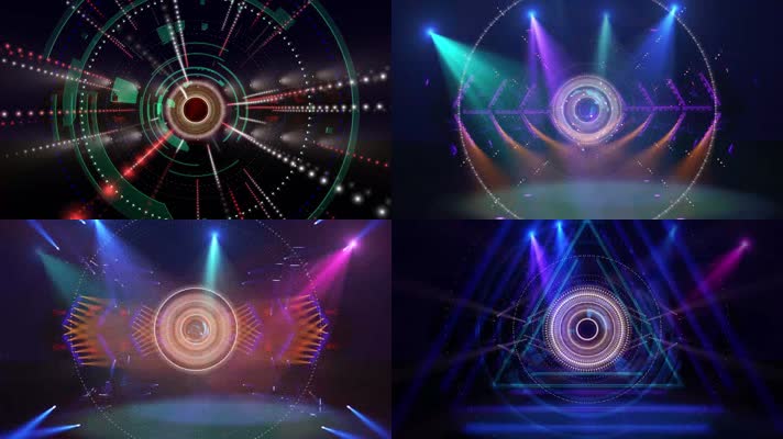 海草舞舞台背景 