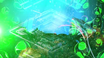 海草舞配乐LED背景