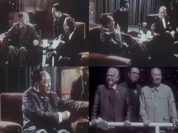 1970年毛泽东会见美国记者