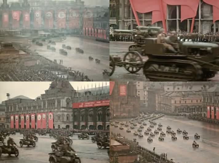 1945苏联莫斯科阅兵