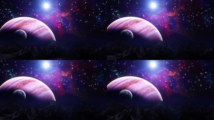 宇宙 太空 星系 科幻 卫星