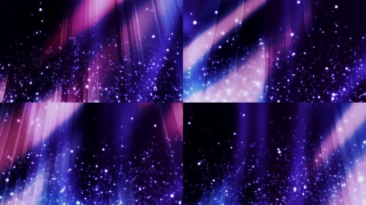 紫色粒子光效