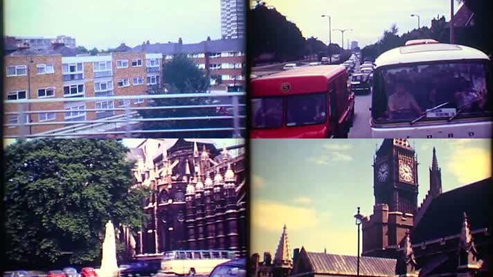 50年代初的英国伦敦