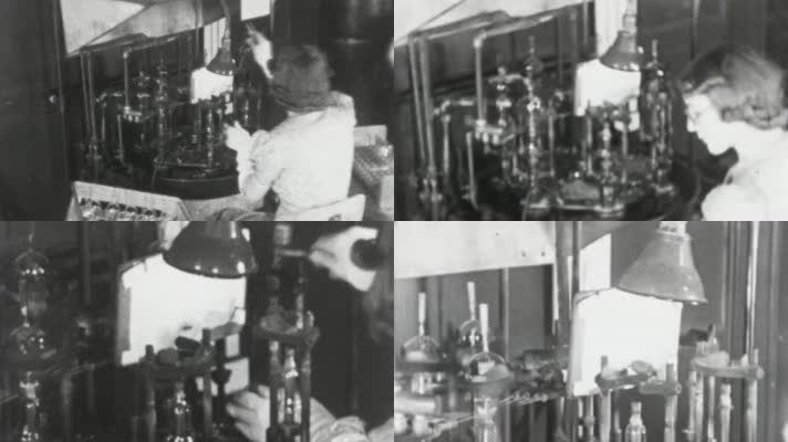 30年代电灯炮的生产制作