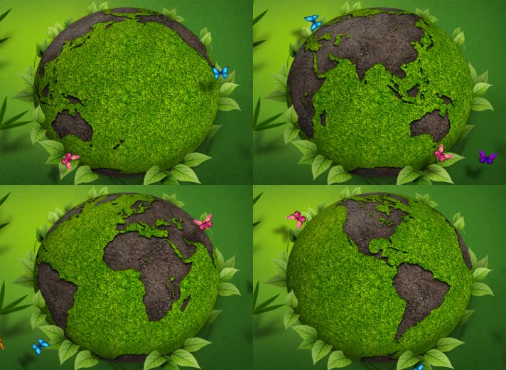 保护地球 关爱地球 环保  