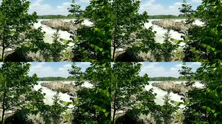 大自然声音 瀑布 河 放松 冥想 鸟鸣