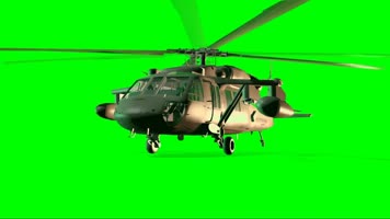 多姿态直升飞机-起飞降落-3D