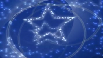 蓝色五角星粒子 蓝色五角星粒子