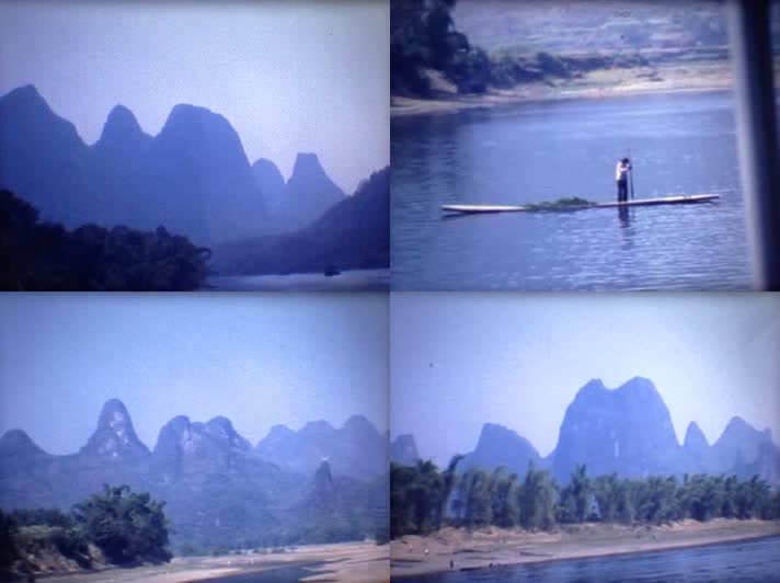 1986年中国桂林漓江下游到阳朔