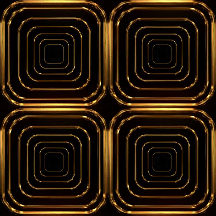 金色线框隧道 闪耀  