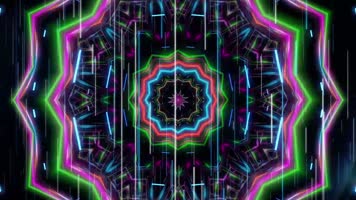 《LOOK》动感快闪舞台背景