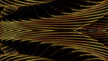 金色线条 华丽 闪耀 奢华变幻  