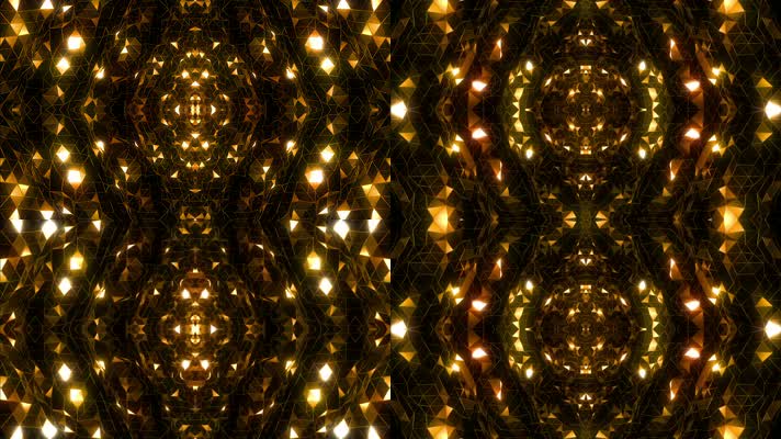 金色菱形隧道 闪耀变幻  