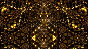 金色菱形 华丽 闪耀 奢华变幻  