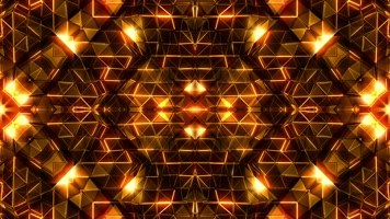 金色水晶 华丽 闪耀 奢华变幻  