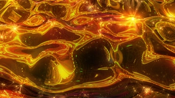 金色流体光影 华丽璀璨 闪耀  