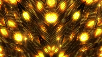 金色水晶 华丽 闪耀 奢华变幻 